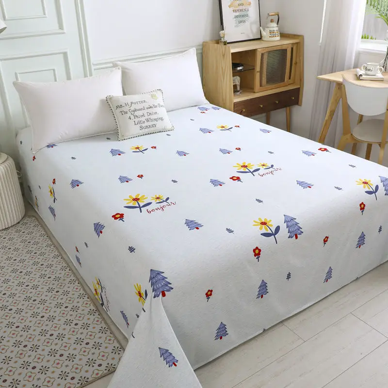 

Sheets Single Single Bed Student Dormitory Four Seasons Universal Single Double Bed Single Four Seasons (no pillowcase)