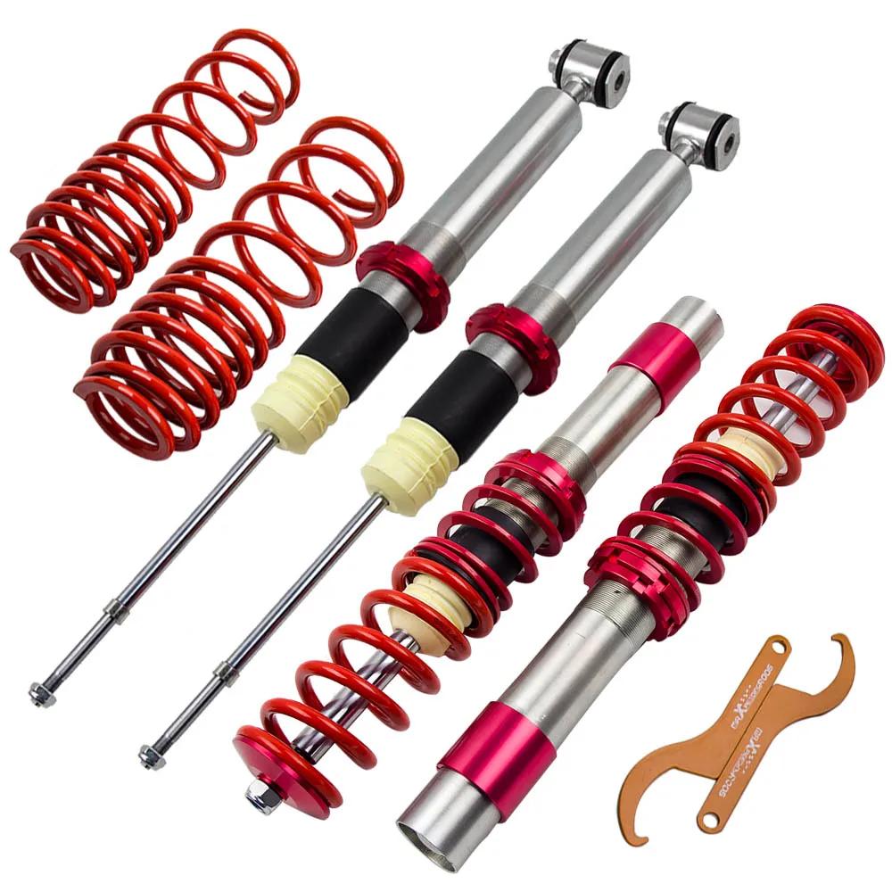 Coilover регулируемая подвеска понижающий шок комплект для BMW E39 5 Series 1995 2004 520 530 540 528