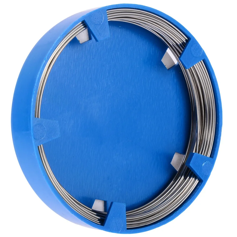 Стоматологическая арочная проволока из нержавеющей стали 0 5/0 6/0 7/0 8/0 9/1 мм для