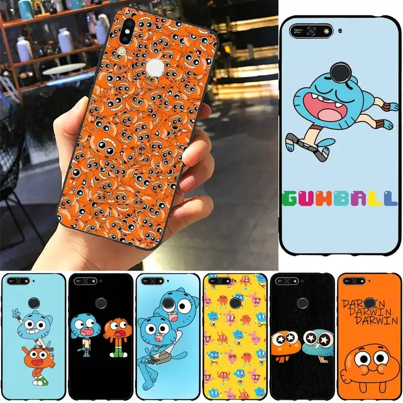 

Gunmball Cartoons Phone Case For Huawei Honor 8 X 9 10 20 V 30 Pro 10 20 Lite 7A 9lite Fundas Case