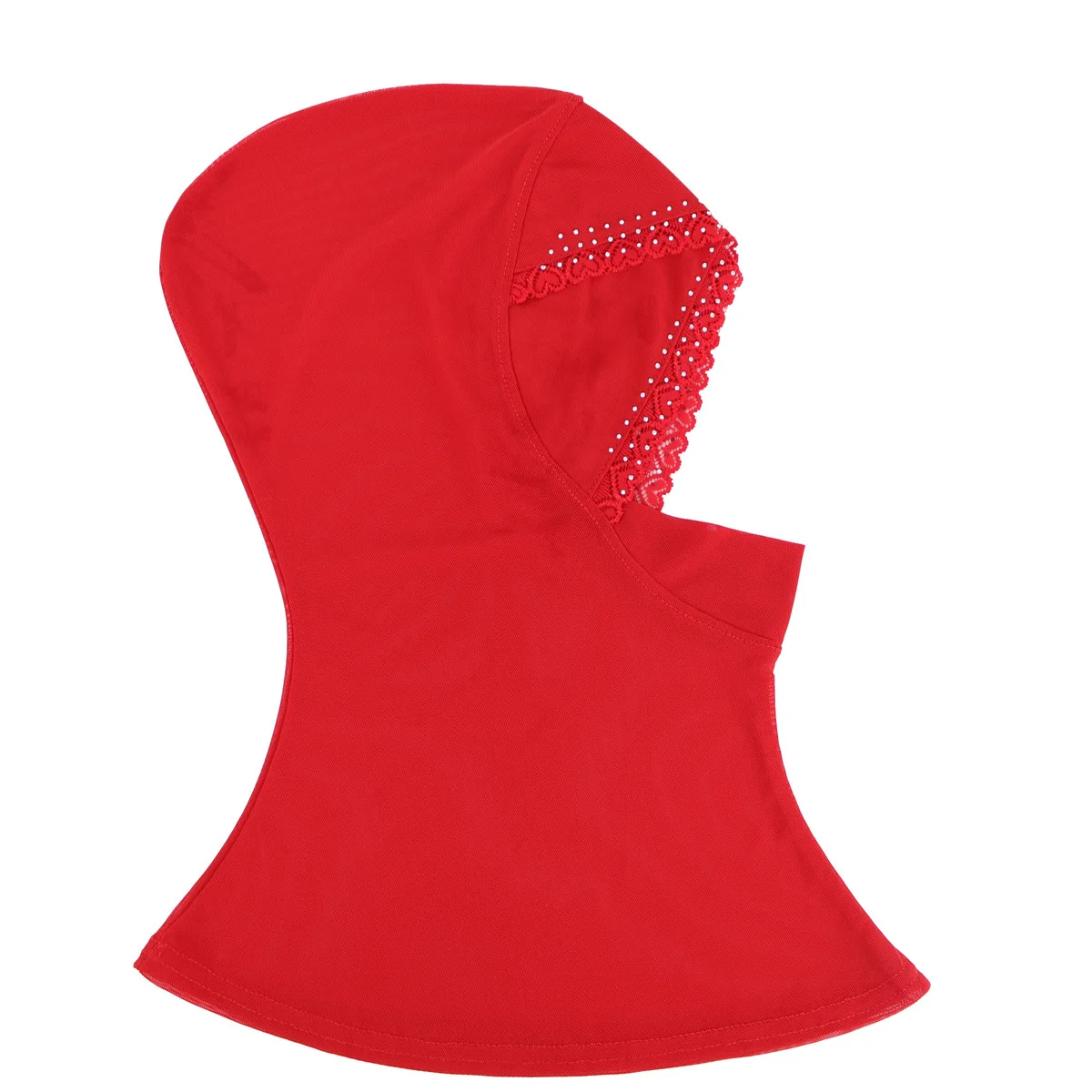 Мусульманская сетчатая женская шапка-тюрбан с перекрестными кружевами и