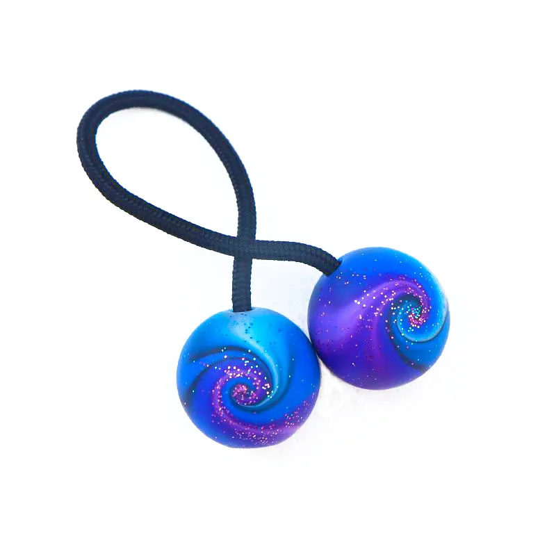 20 г Светящиеся бусины Begleri игрушка-Непоседа ручной работы зеленый синий свет ручной браслет палец EDC Spinner Спортивная Успокаивающая игрушка глина Stome - Цвет: Starry sky
