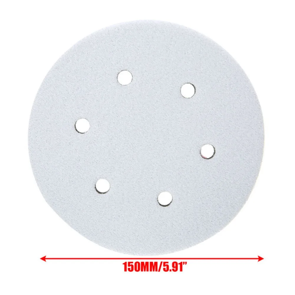 

150mm Soft Interface Pad 3PCS For Power Sander Interface Pad Soft Sponge