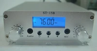 15w 76mhz 108mhz fm broadcast transmitter st 15b stereo pll fm radio broadcast station
