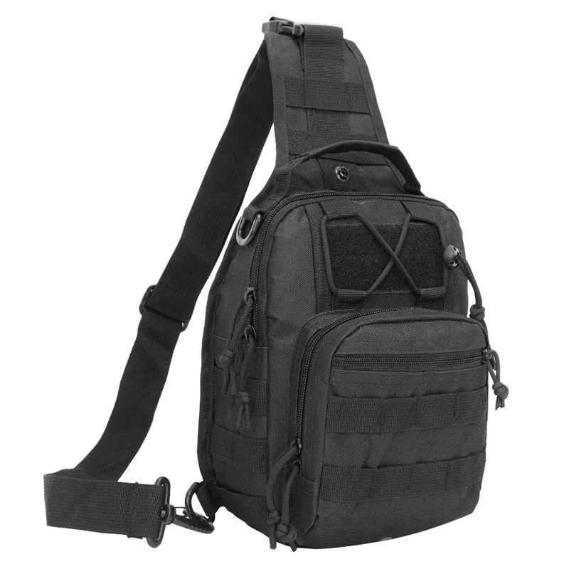 

Outdoor Portable Shoulder Bag Sling Daypack Small Messenger Bag Sport Bag for Mountaineering Camping Hiking Cycling Trip