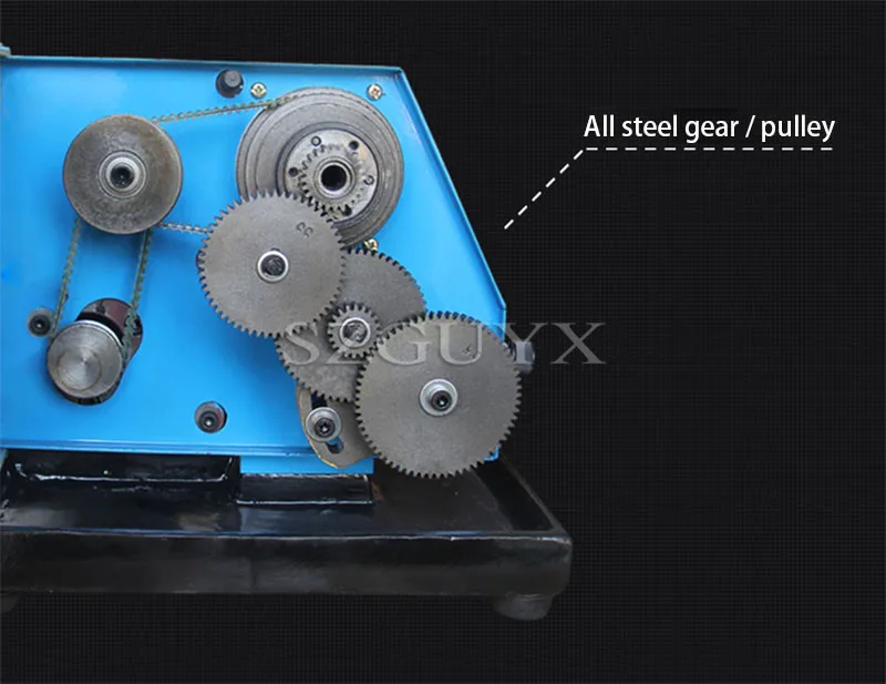 Miniature lathe car drilling and milling machine tool family car drilling and milling machine metal processing DIY machine tool