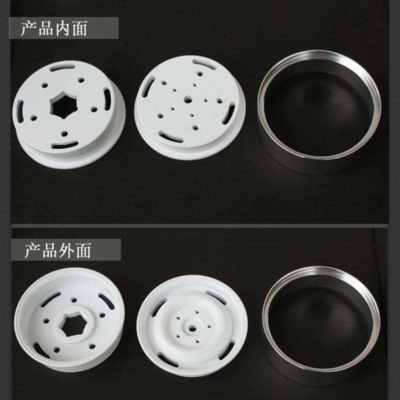 

1/10 Model Car Climbing Car Universal Metal Wheel Suitable 1/10 RC Car climbing Car SCX10 TRX4 TRX6 D90 900046 And Other Model