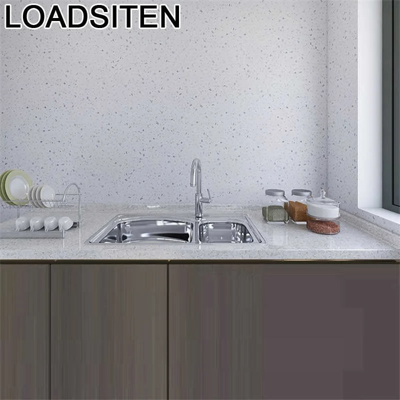 

Adhesive Cupboard Sideboard Stove Parede Waterproof De Pared Wall Paper Home Decor Oil Proof Papel Tapiz Kitchen Wallpaper Roll