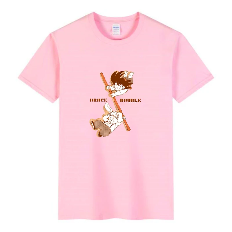 

2021 Fashion Summer Dragon Ball Cartoon Theme T-shirt Boys and Girls Sports Trend T-shirt Gift Comfortable Short Sleeve Top
