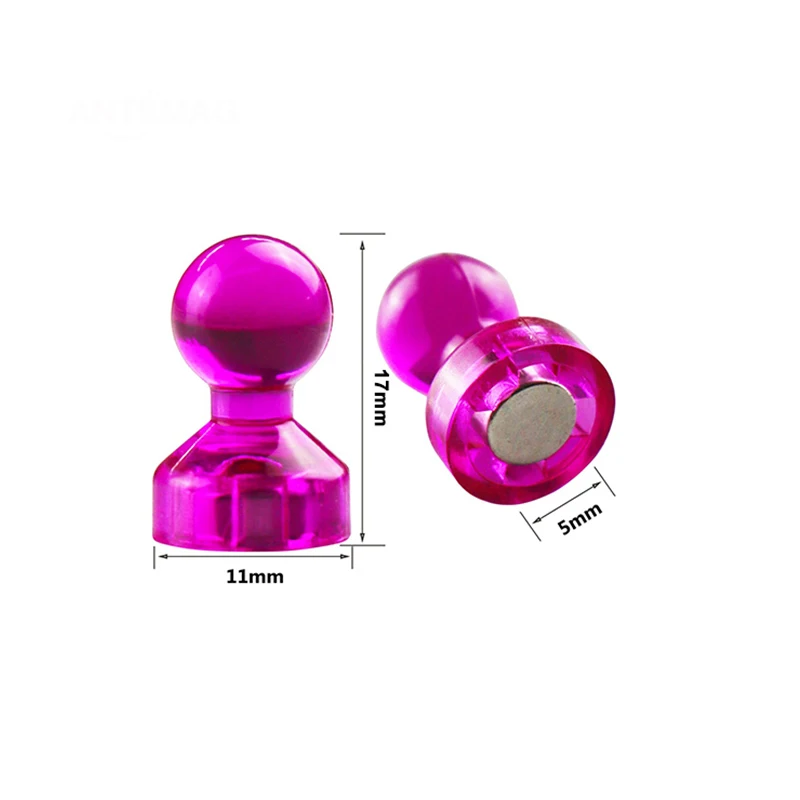 Акриловые Магнитные штифты премиум-класса 24 сверхмощных неодимовых магнита на