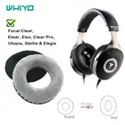 Мягкие бархатные сменные амбушюры Whiyo DIY для фокусного прозрачного Elear Elex Clear Pro Utopia Stellia Elegis, наволочки, амбушюры
