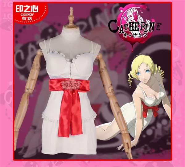 

Новая Пижама Кэтрин белая пикантная одежда костюм на Хэллоуин для женщин A