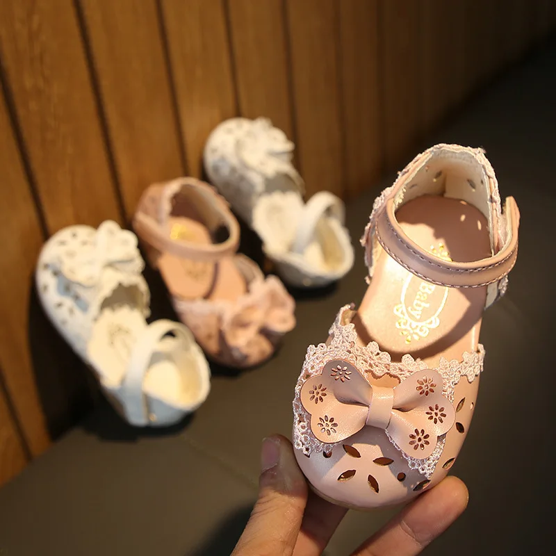 От 0 до 3 лет для девочек Детская обувь с мягкой подошвой Женские сандалии