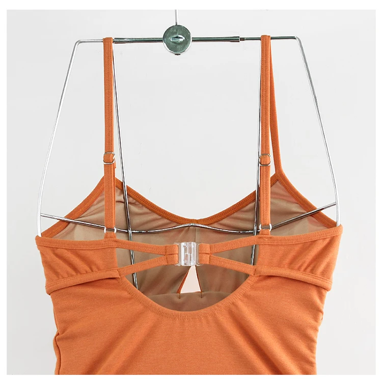 womenn one piece bathing suit sexy solid swimwear 2020 mujer padded monokini korean style beach bodysuit summer wear | Спорт и