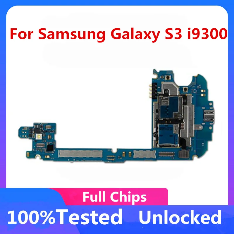 100% разблокирована для Samsung Galaxy S3 i9300 материнская плата оригинальная Европейская
