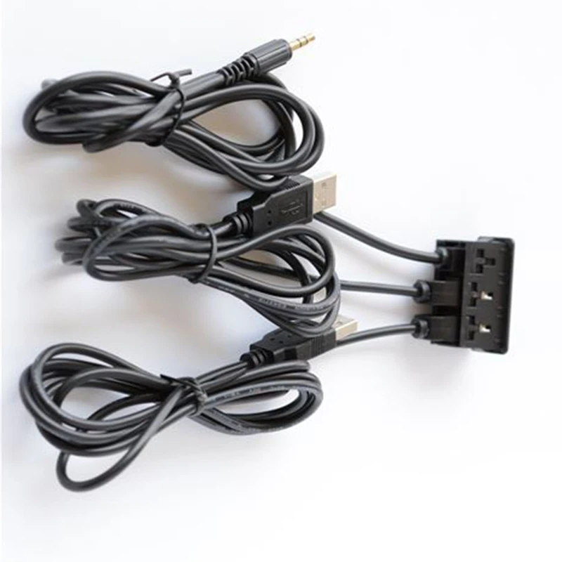 Утопленное крепление для автомобильной приборной панели с USB-портом 3 5 мм