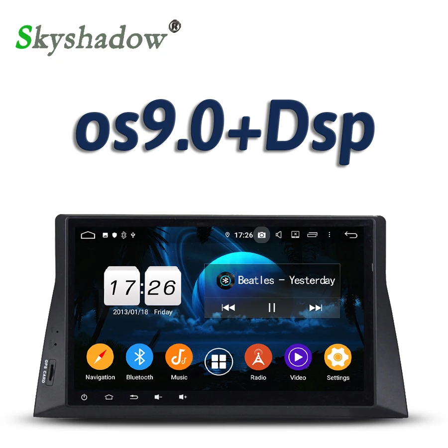 DSP 10 1 &quotIPS Android 2 Гб RAM 16 4 ядерный автомобильный DVD плеер GPS RDS радио wifi Bluetooth 5 0 для Honda