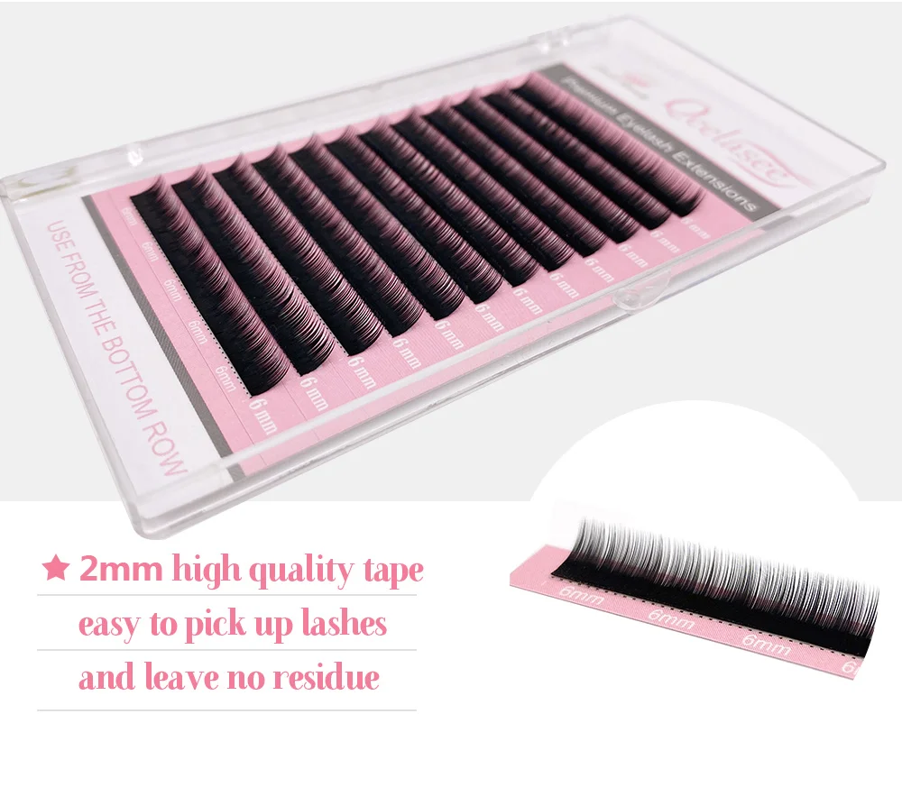 Qeelasee Bottom Lashes Under Eyelash Extensions 5mm 6mm 7mm Short Eyebrow Makeup Maquillaje Cilios | Красота и здоровье
