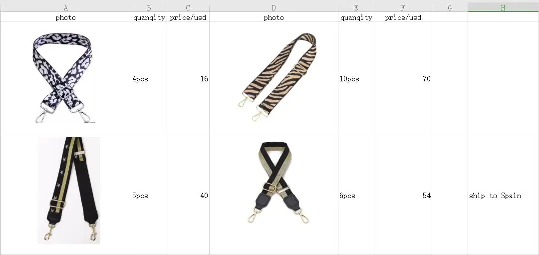 

Colorful Women Shoulder Bag Strap for Cross body Rainbow Bag Accessories Nylon O Bag Belt Handle Handbag Straps Adjustable New