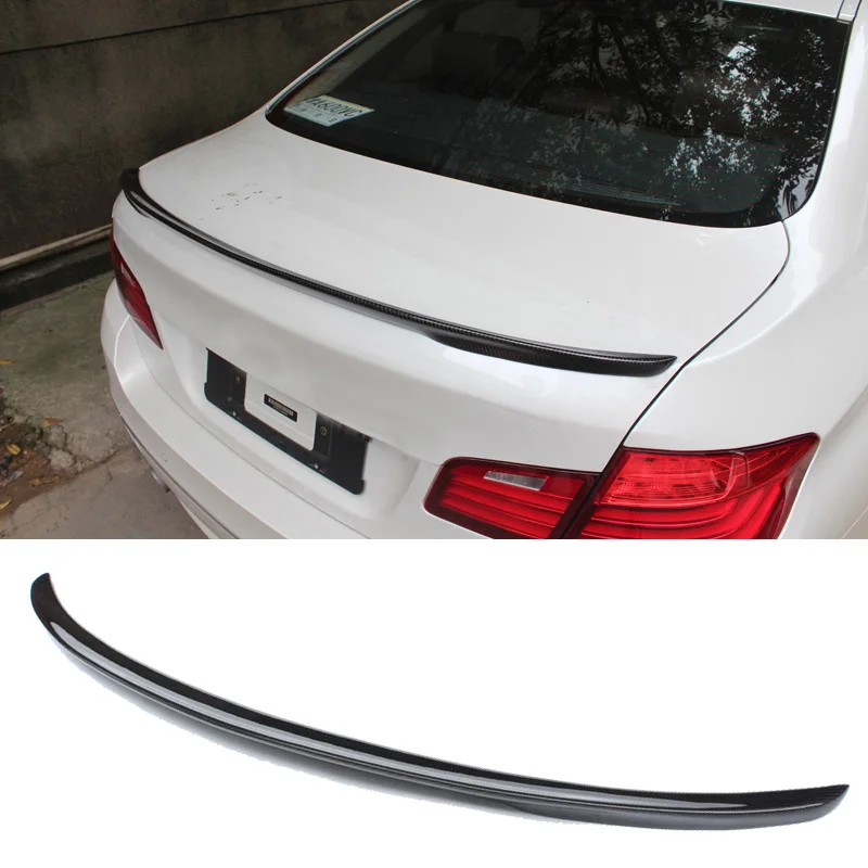 Стильный спойлер из настоящего углеродного волокна P 5 Series F10 F18 подходит для BMW|trunk