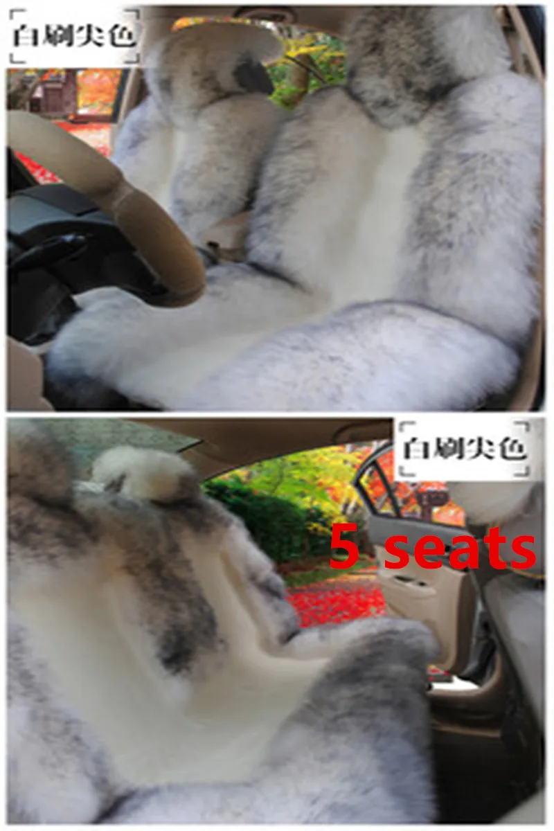 5 сидений сохраняющих тепло австралийская шерсть чехол для сиденья Chevrolet CRUZE SAIL LOVE