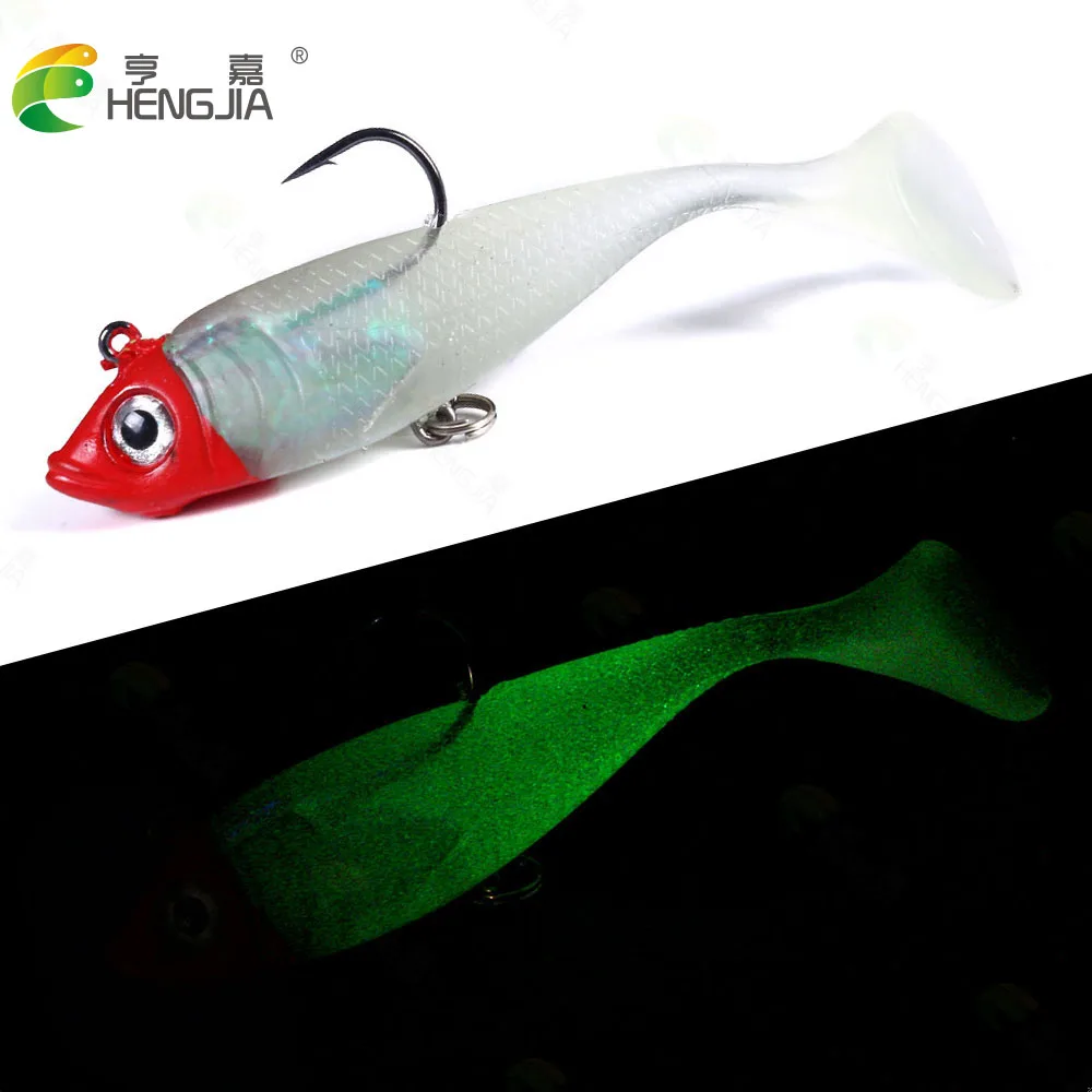 

Мягкие рыболовные приманки 3 шт., 10 см, 18,5 г, плавательные силиконовые свинцовые мягкие приманки, искусственные приманки, свимбейт, воблеры д...