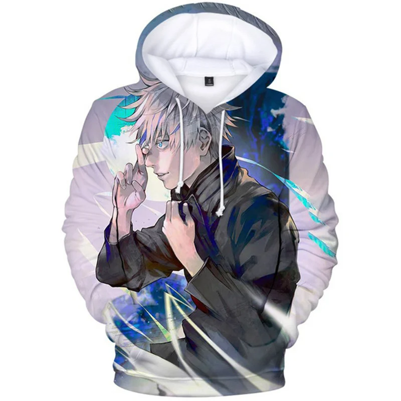

New Anime Hoodie 3D Sweatshirt Men and Women Fashion Couple Oversized Hooded Harajuku Jacket Hip Hop Clothes