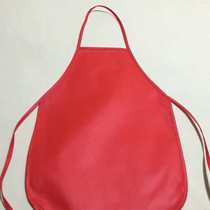 Унисекс разноцветный яркий водонепроницаемый нетканый Детский фартук для