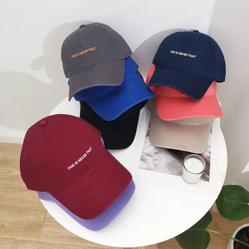 

Бейсболка из хлопка с вышивкой, 7 цветов