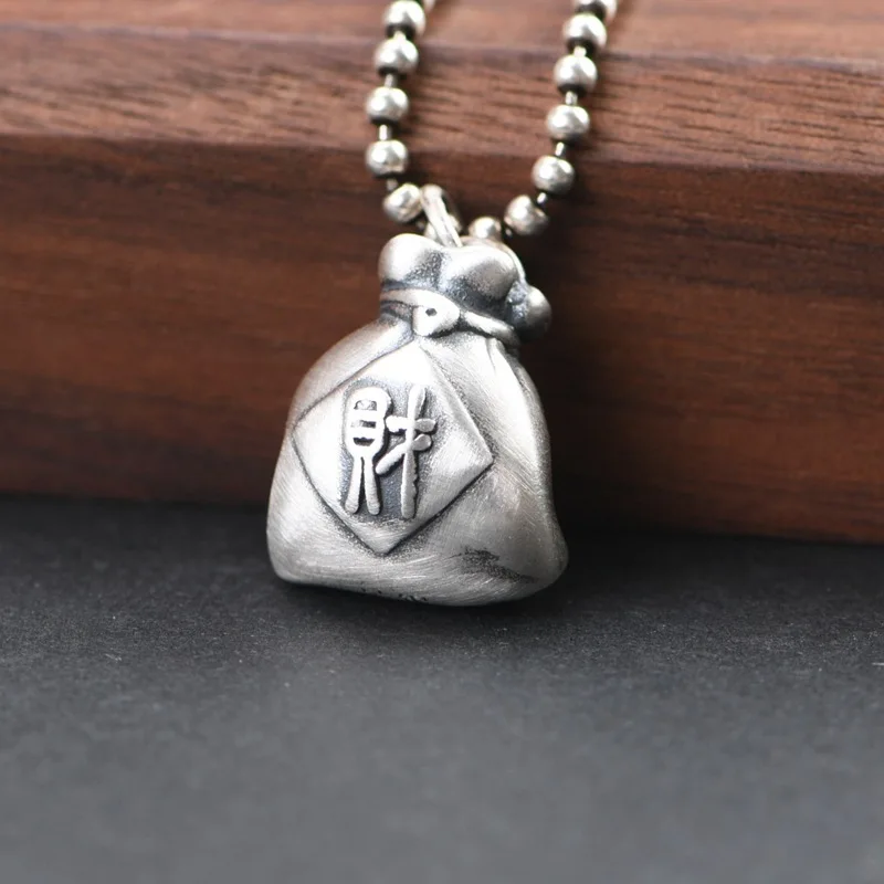 

Ожерелье-Подвеска из серебра 990 пробы в китайском стиле