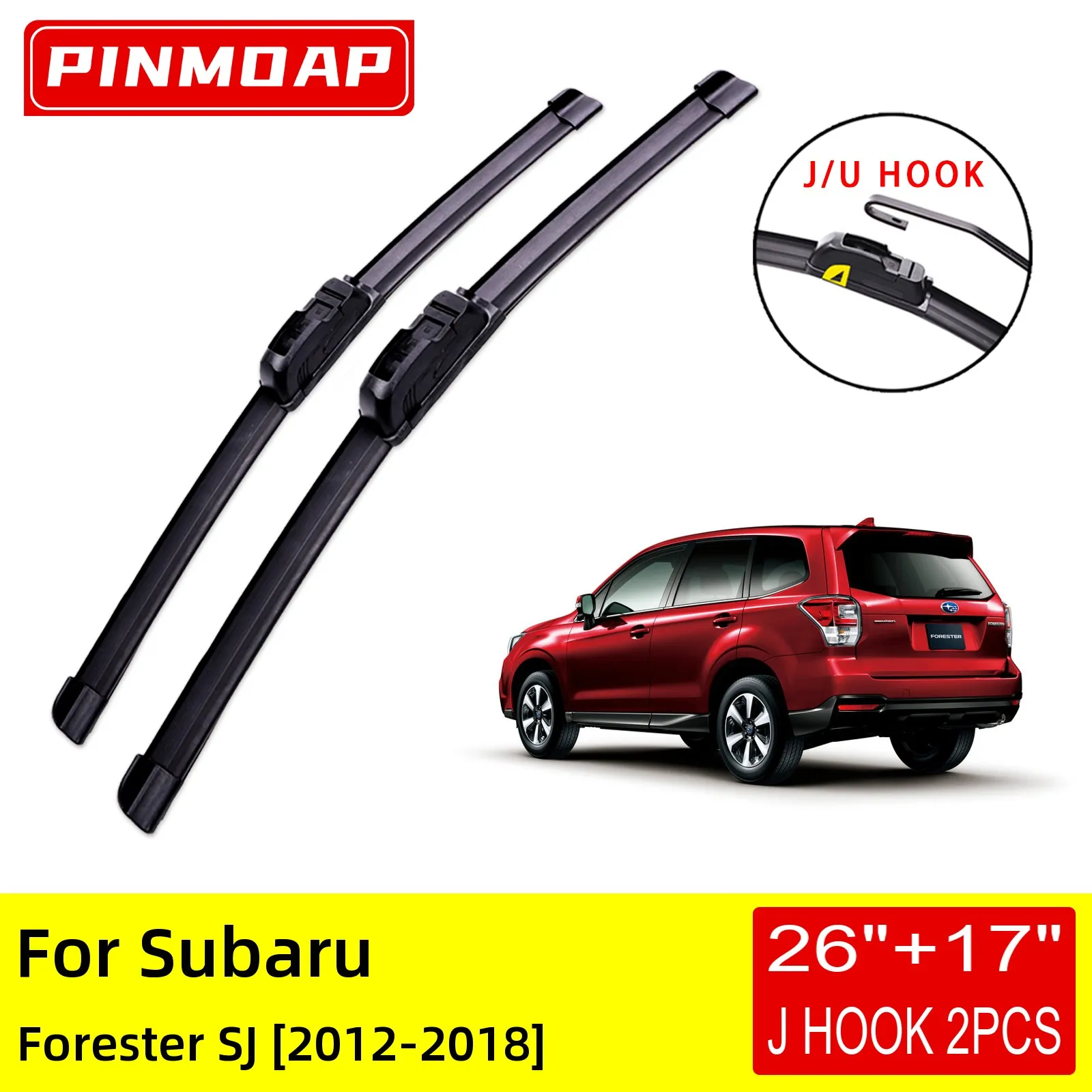 

Щетки стеклоочистителя передние для Subaru Forester SJ 2012 2013 2014 2016 2015 2017 2018