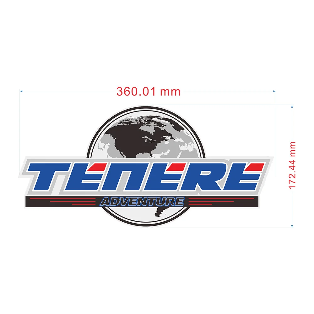 Для YAMAHA ADVENTURE TOURING TENERE 1200 XT1200Z супермотоцикл стикер хвост верхней стороны панниеры багаж алюминиевый ящик Чехол