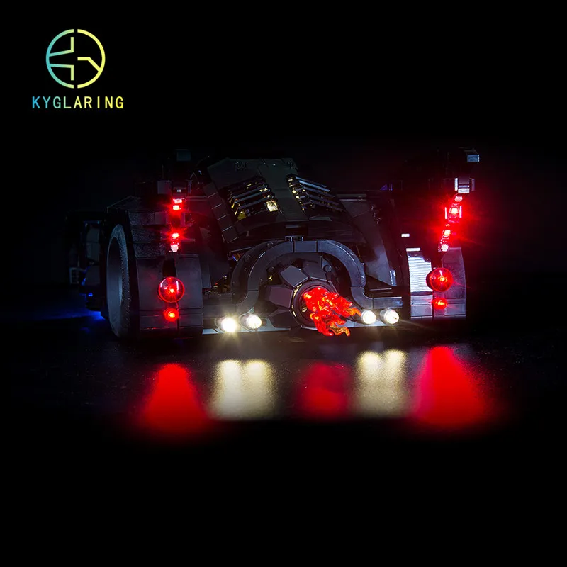 Светодиодный светильник Kyglaring для lego 76139 1989 комплект Batmobile (комплект блоков не