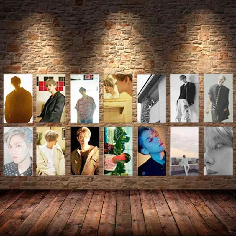 [MYKPOP] EXO BAEKHYUN: SOLO UN деревенский LOMO картонная подарочная коробка Набор 30 шт. KPOP Fans