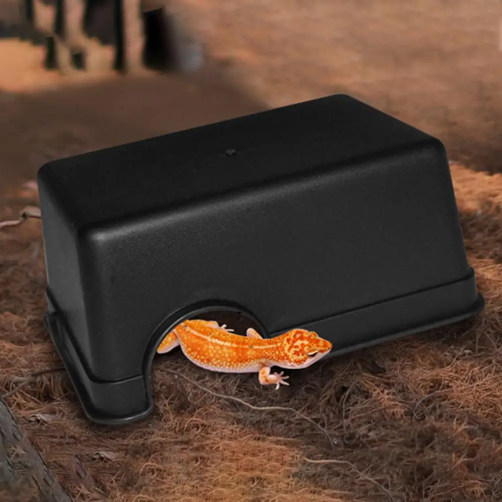 HiMISS маленький рептилий домашние игрушки Gecko Змеиный домик пищевая чаша для воды