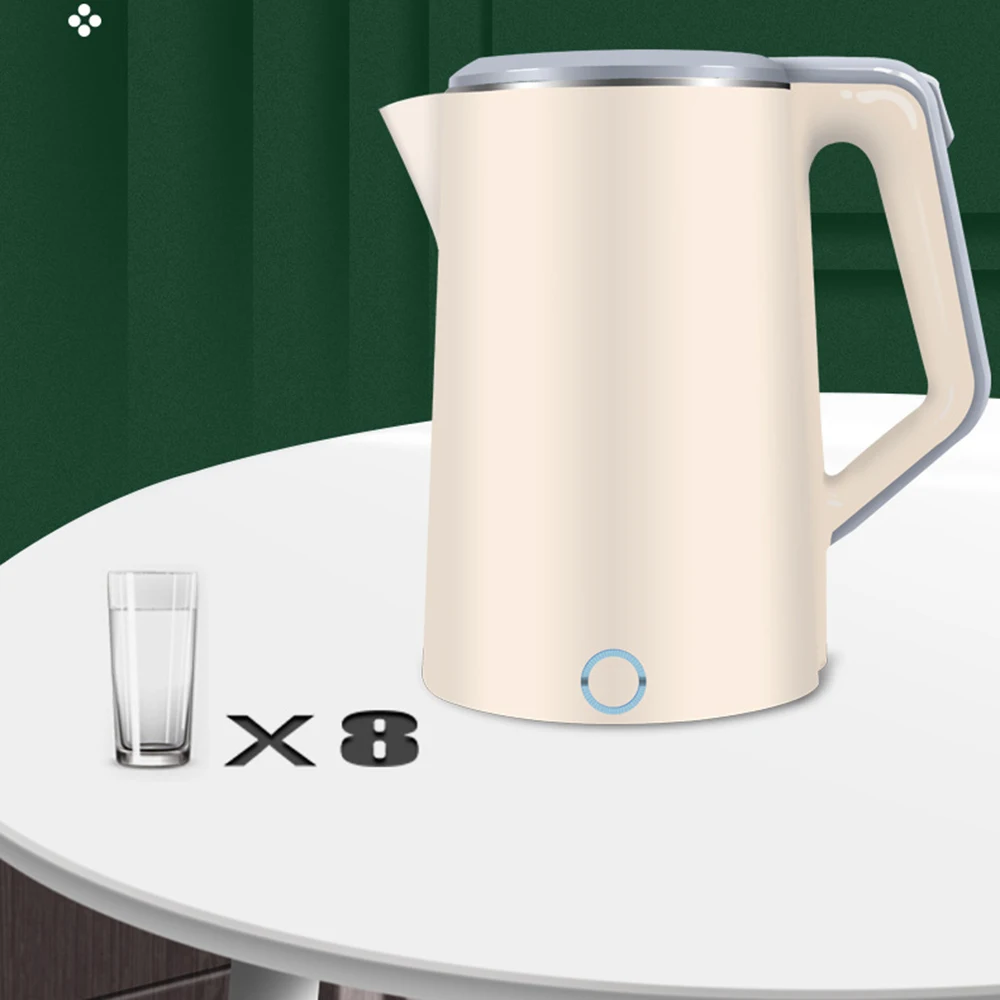 Домашний электрический чайник емкостью 1 8 л быстрое закипание из нержавеющей