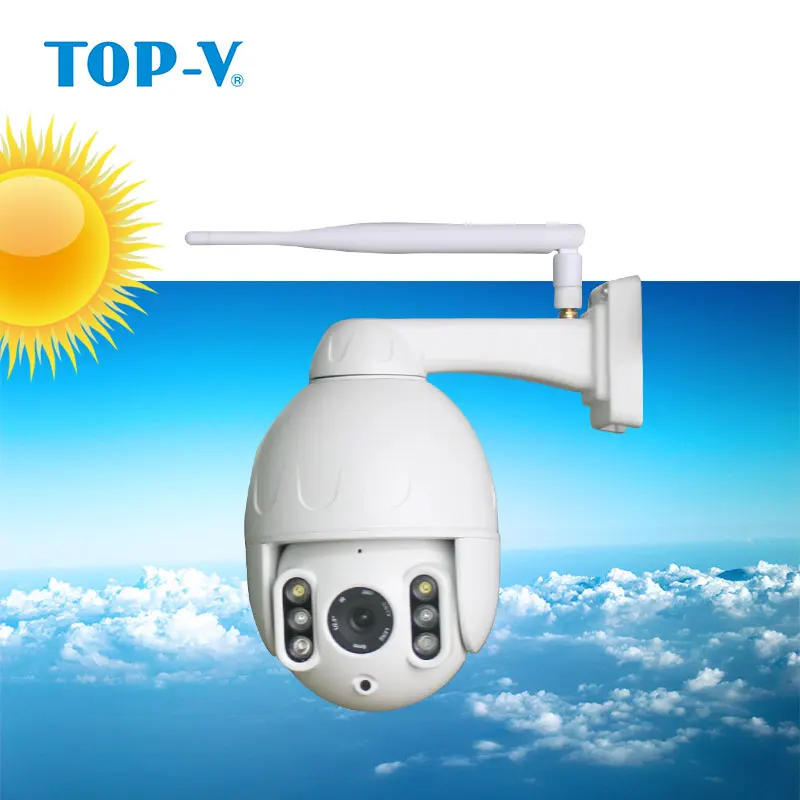 Наружная 2.0MP PTZ ip-камера IP66 Водонепроницаемая двухсторонняя аудио камера ночного