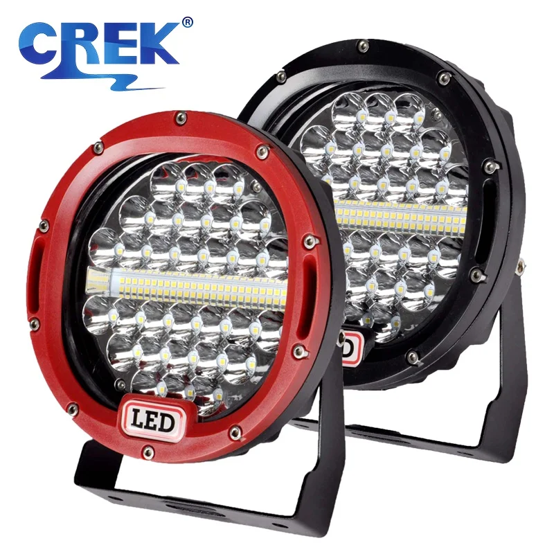 

CREK 7" Inch SUV LED Work Driving Light Bar For 4x4 Car Offroad Truck Lorry Jeep Wrangler Pickup Auto 4WD Bus Toyota Ford Nissan