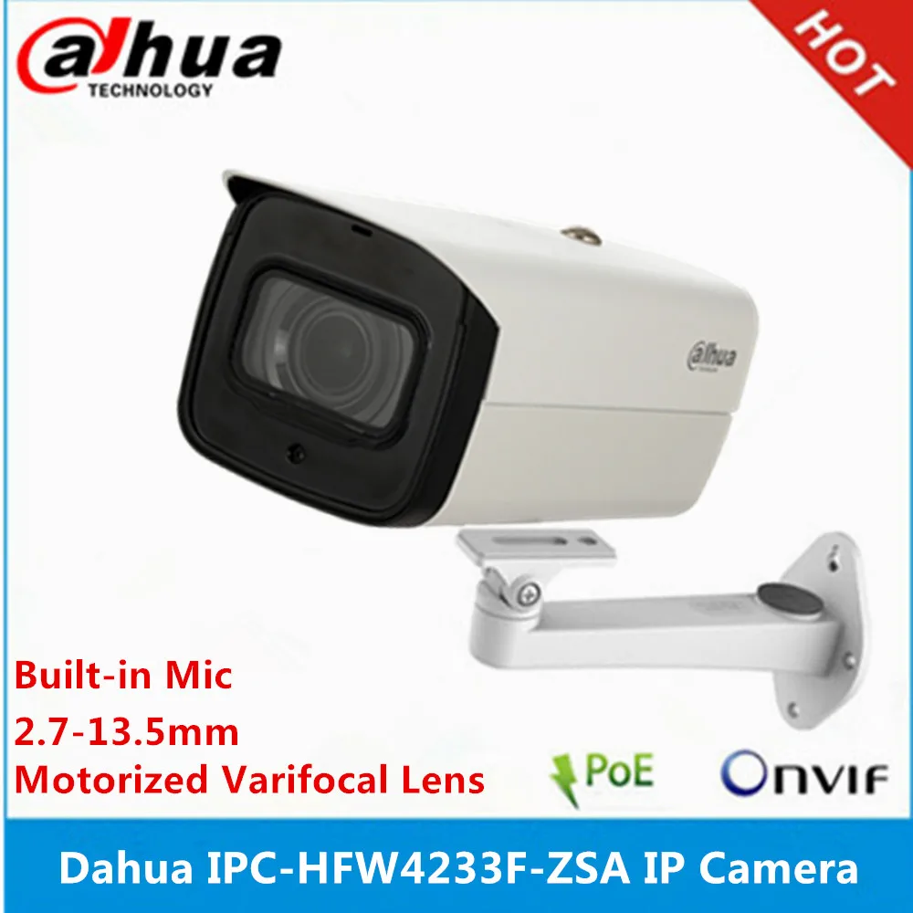 Dahua IPC-HFW4233F-ZSA 2Mp ip-камера 2,7-13,5 мм варифокальный моторизированный объектив Встроенный слот для sd-карты и микрофон Starlight камера