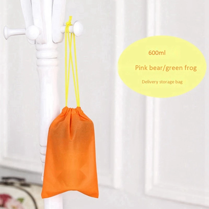 

2 Pcs Foldable Kids Travel Potty Baby Road Urinal Pot Cartoon Safe Toddlers Urine Throne Toilet - Yellow & Green