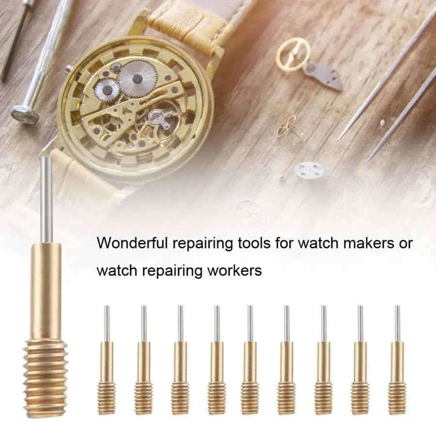 10 шт. инструмент для снятия звеньев браслета часов|Ремонтные инструменты и