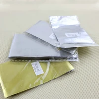 1pc tin foil semi finished products 0 05 white and 0 06 yellow for tin foil tools