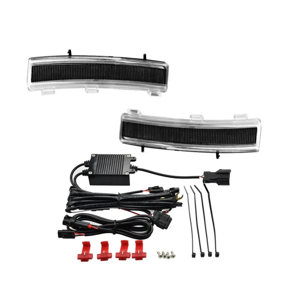 2 шт. для Nissan 350Z/Z33 2006-2009 2-в-1 автомобилей спереди Дневной светильник руководство
