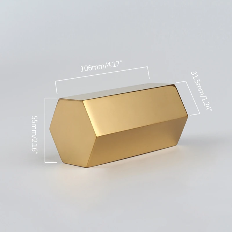 

Creative Hexagon Desktop Pen Holder Makeup Brush Organizer Utensil Household Desktop Small Item Object Pen Storage Box