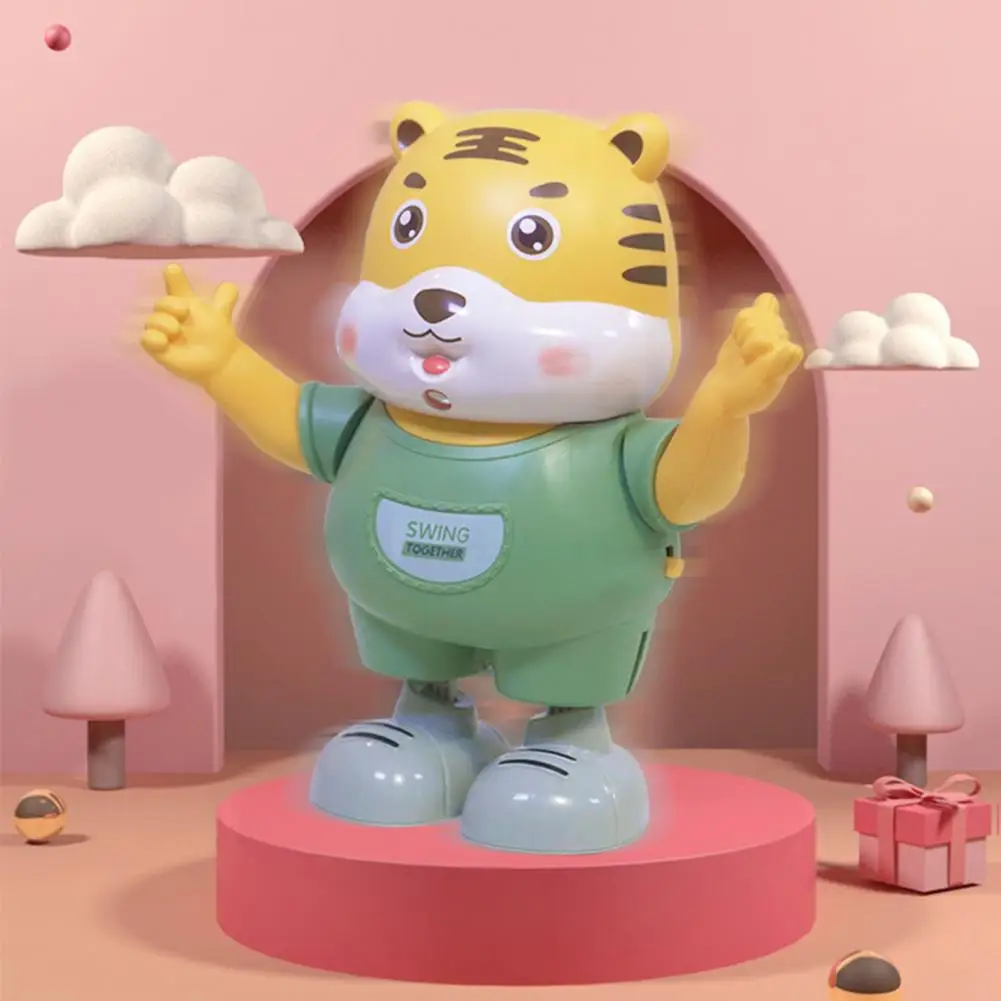 Игрушка танцующий тигр креативная нежная Красивая музыкальная электрическая