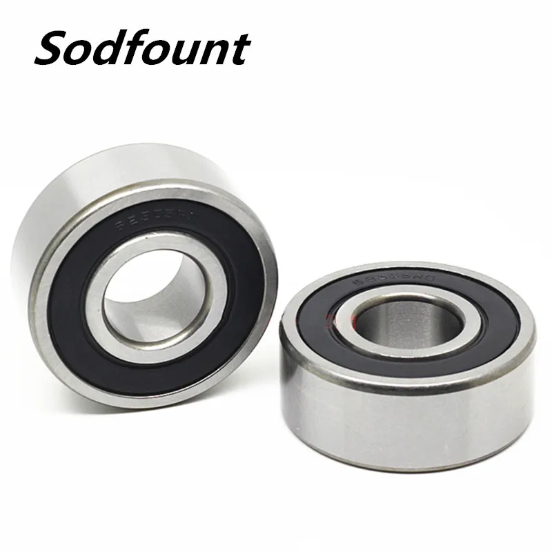 

1pcs CNC Double row ball angular contact ball bearings 3303 5303-2RS 3056303 size 17*47*22.2mm