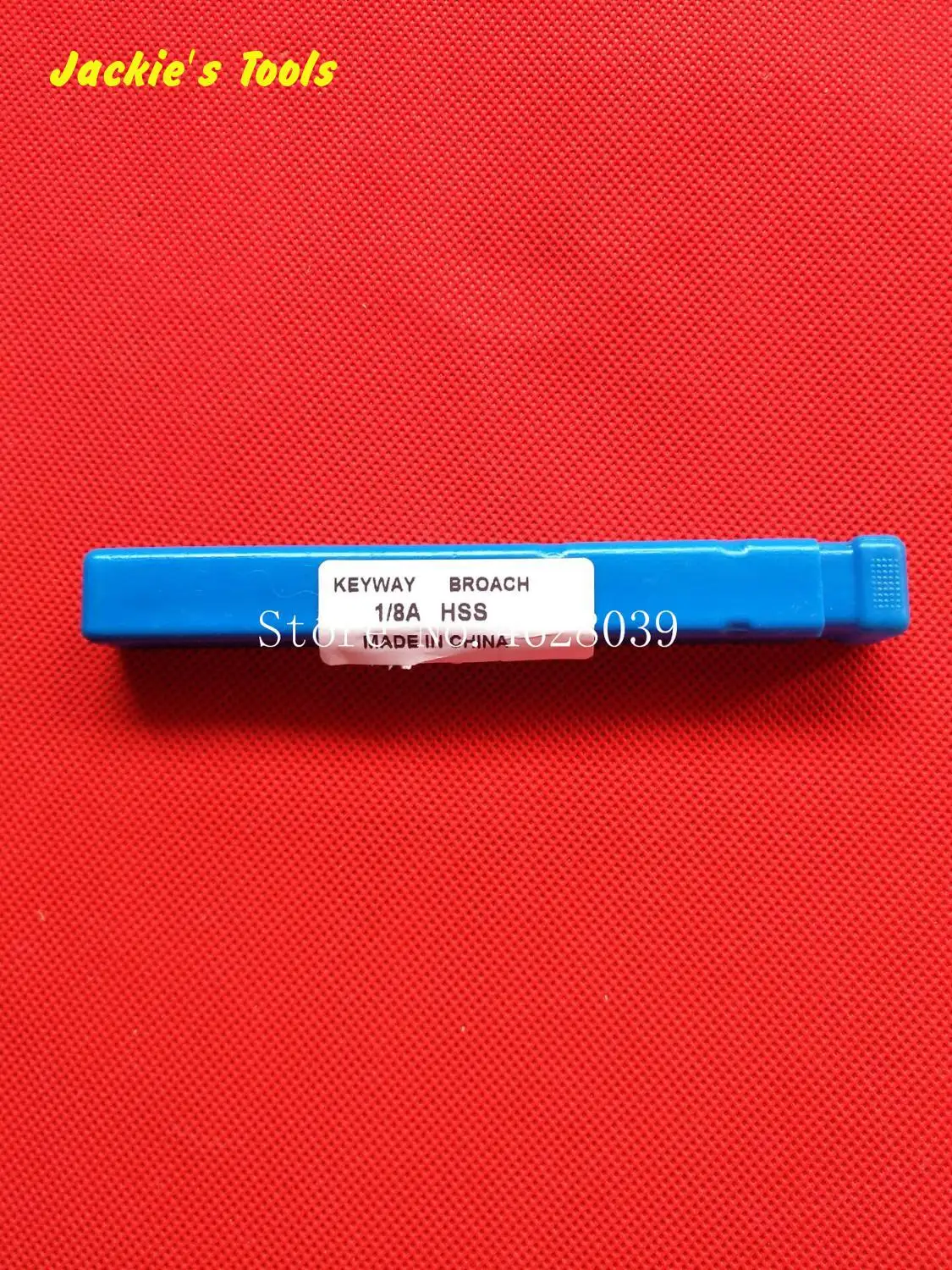 Keyway Broach 1/8 дюйма высокоскоростной режущий инструмент из быстрорежущей стали типа