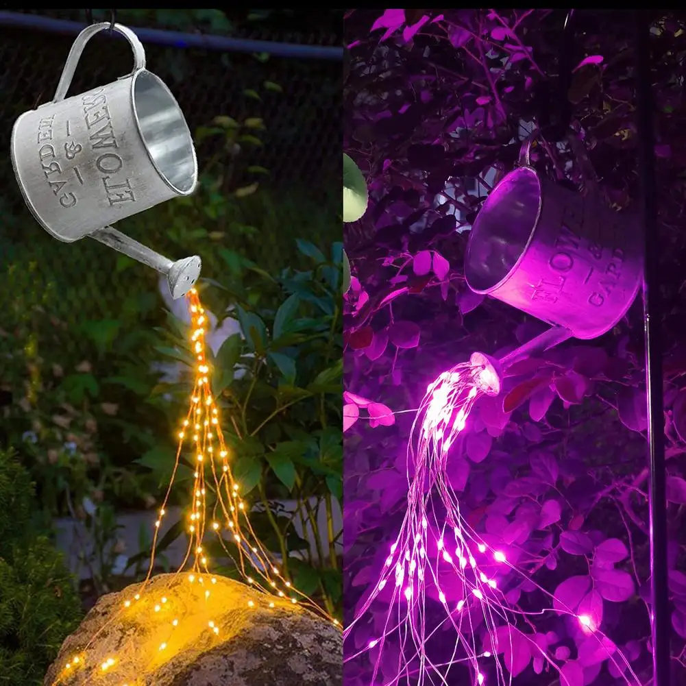 

Solar LED Decorative Light Waterproof Kettle Shower Garden Lamp Outdoor Courtyard Lawn Decorations Light