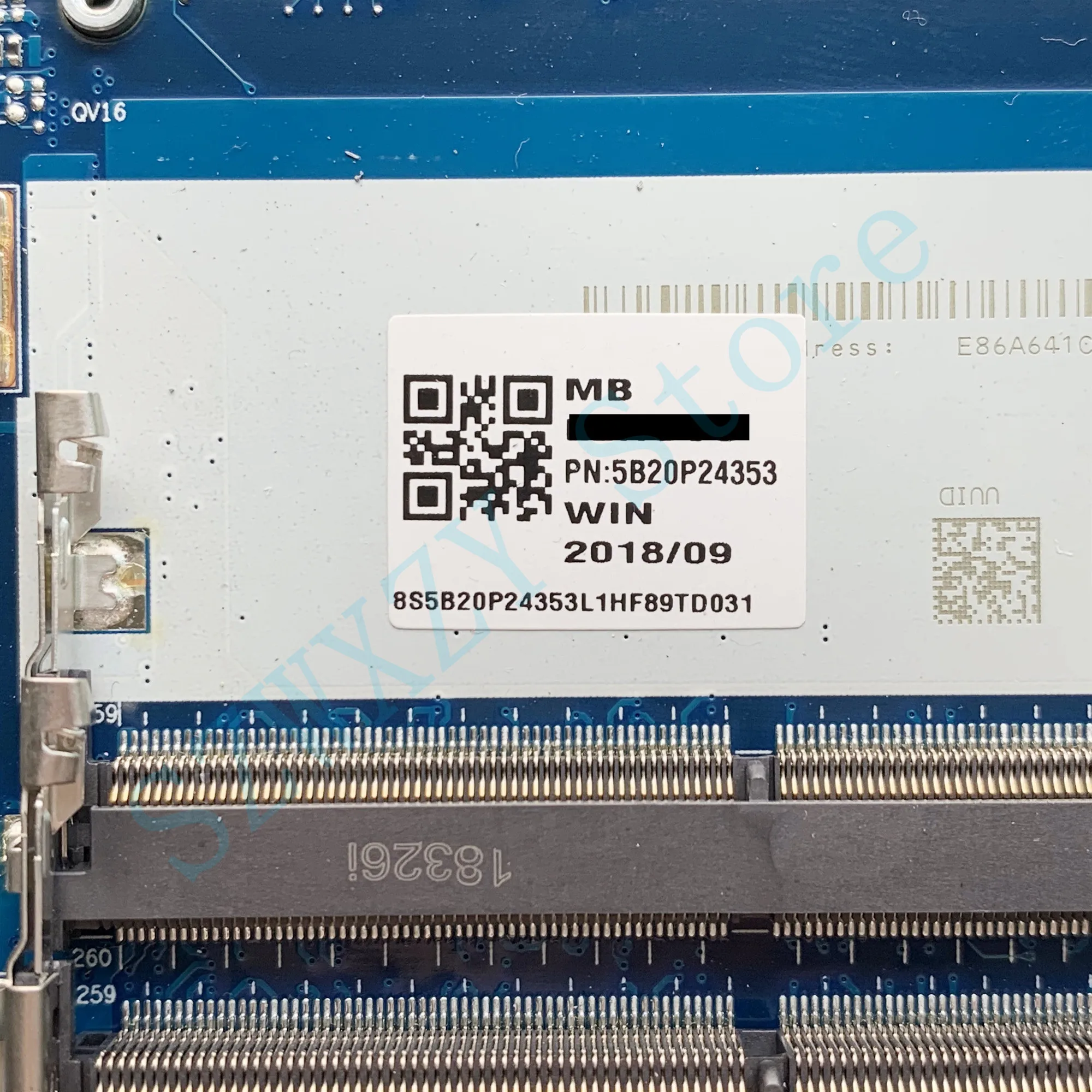 SZWXZY для Lenovo Легион Y520 Y520-15IKBM Материнская плата ноутбука 5B20P24353 с i5-7300HQ процессор GTX