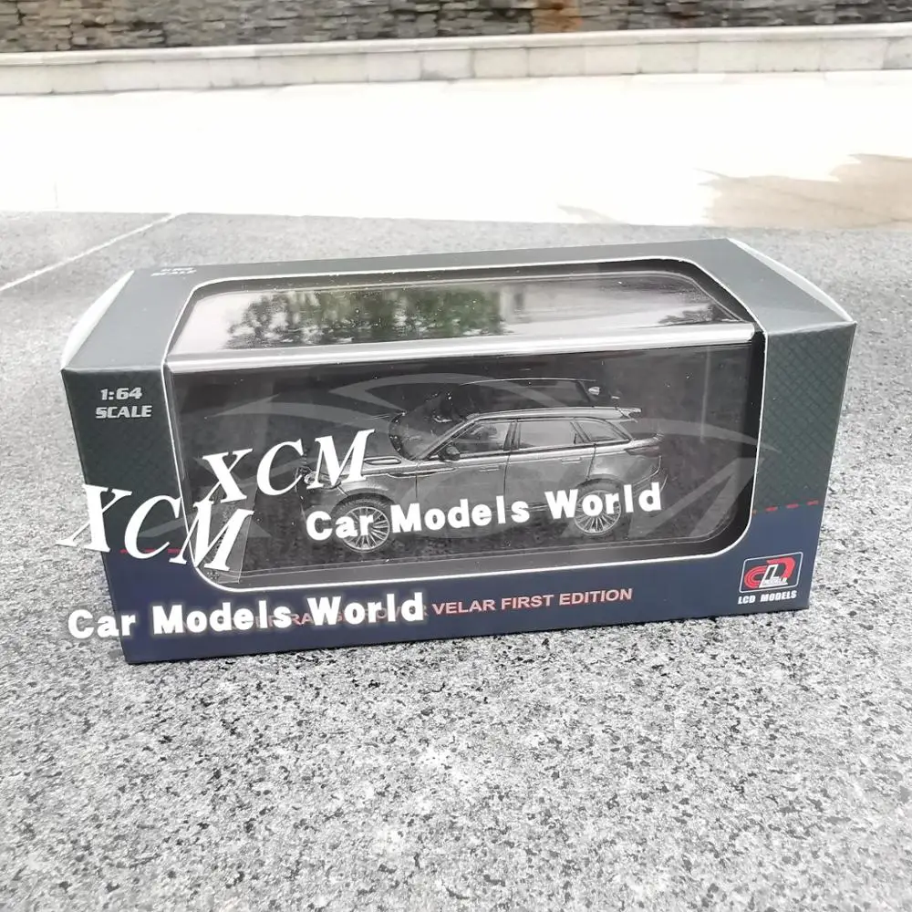 Литая модель автомобиля для LCD моделей Velar 1:64 (серый) + маленький подарок!|Наземный